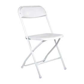 White Folding Chair